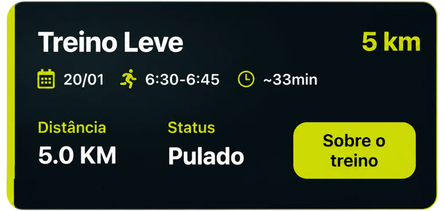 Treino leve